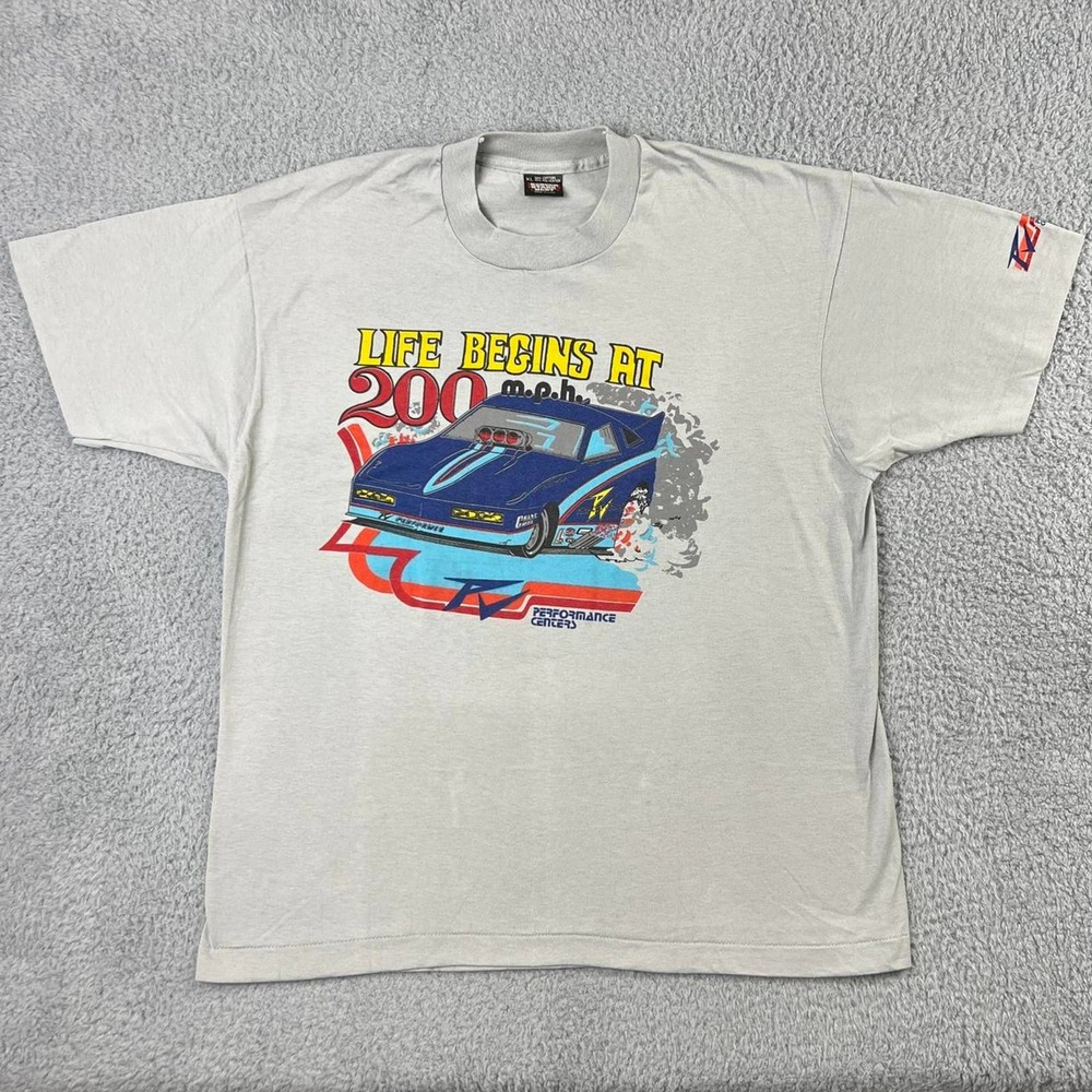 Vintage Drag Racing Performance Centers T Shirt XL
